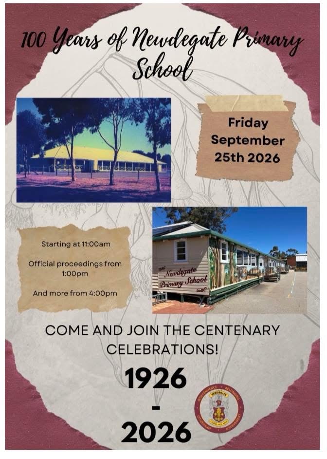 Newdegate Primary School 100 Year Celebrations